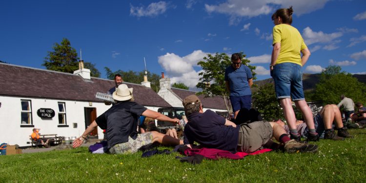 Community Wealth Building - The Old Forge Inn in Knoydart, re-opened after the Community buy-out