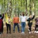 Refugee Festival Scotland ambassadors posing for a photograph