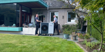 heat pump installation