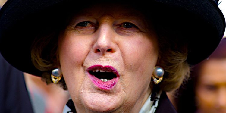 Iron's Lady, Margaret Thatcher, portrait