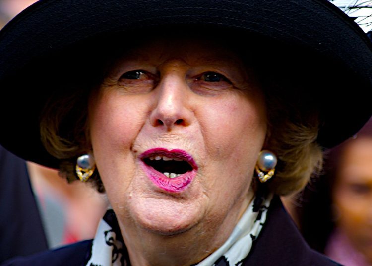 Iron's Lady, Margaret Thatcher, portrait