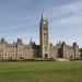 Parliament building in Ottawa, Canada to represent Mark Carney's victory in the election