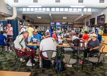 A gathering at a multi-disability championship
