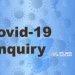 Scotland map with fainted viruses to reflect the recent Covid-19 inquiry
